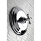 Kingston Brass KB2631BXTSO Shower Trim Only W/out Tub Spout, Polished Chrome KB2631BXTSO - alternate 2
